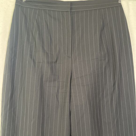 Talbots Collection Women’s Dress Pants Black Size 10 Wool/ Polyester Blend - Picture 2 of 6